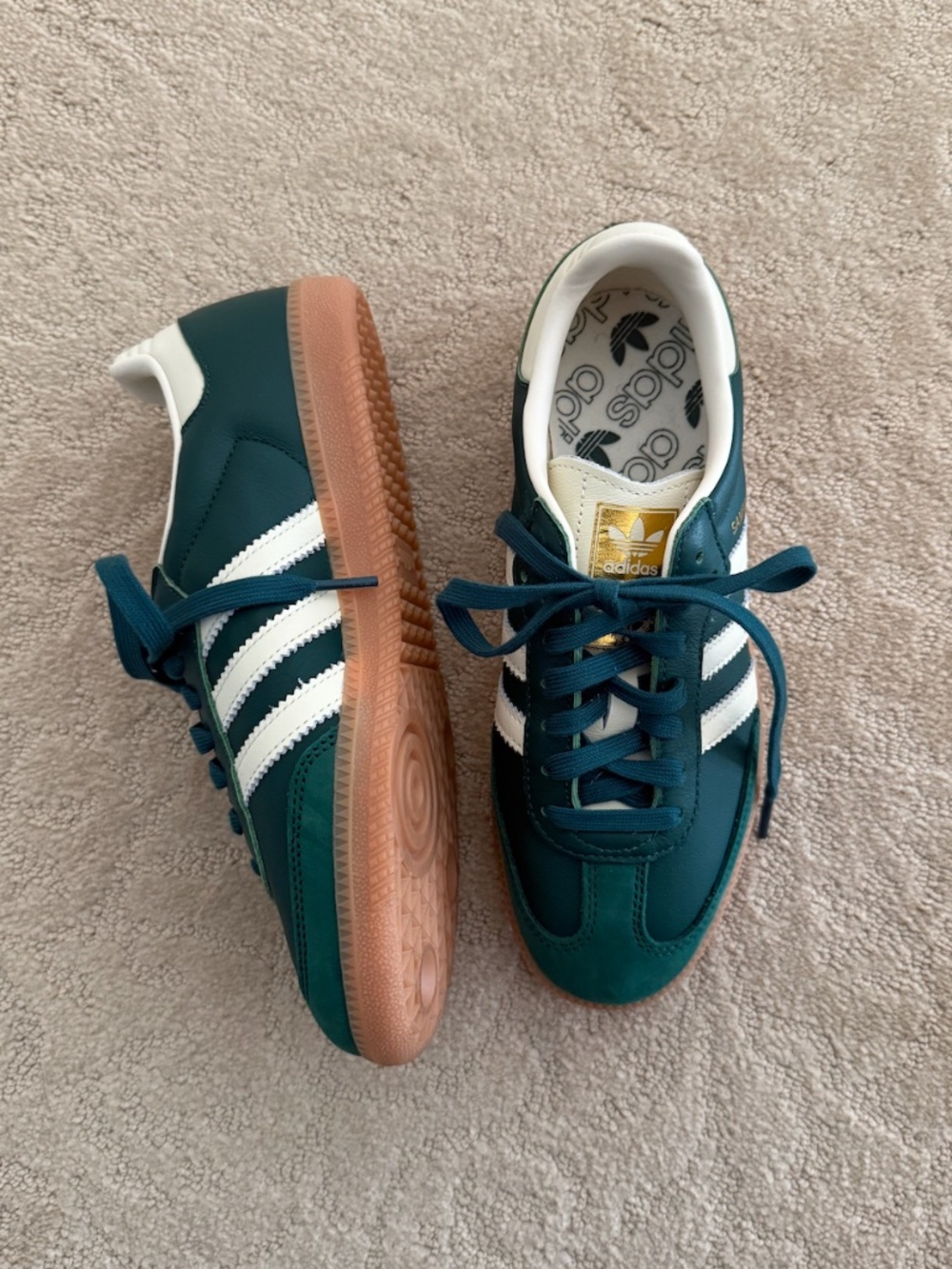 Adidas - Samba OG "Collegiate Green" Sneakers (Women's) - Picture 4 of 5